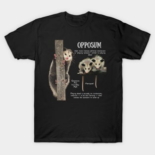 Animal Facts - Opposum T-Shirt